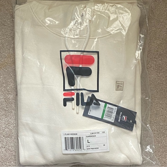 Women’s FILA Large Gardenia Lylah Hoodie - NEW WITH TAGS - Picture 6 of 8